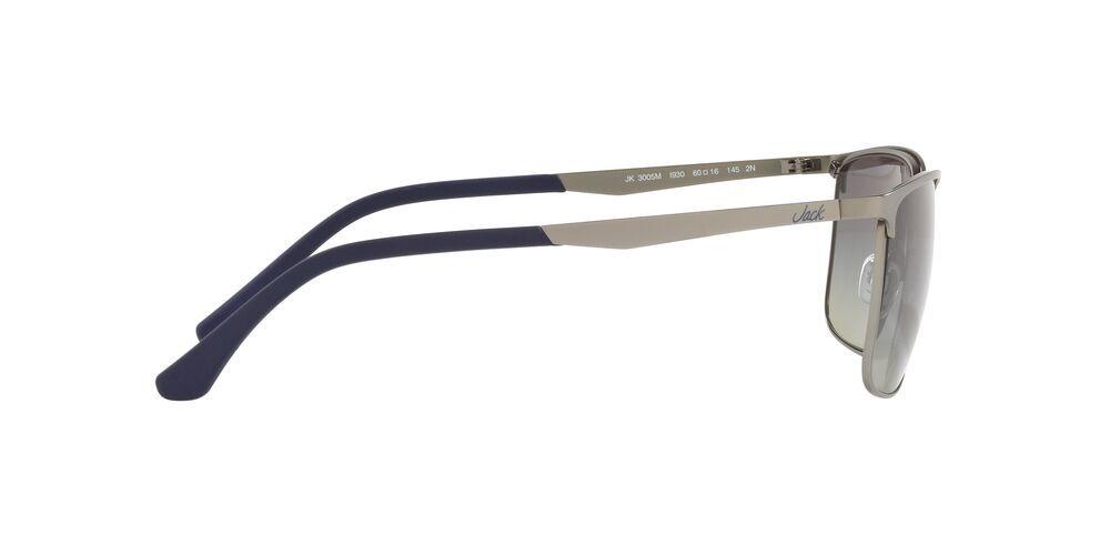 Anteojos De Sol Jack Pacific JK3005M Light Gunmetal Gradient Grey Gris Hombre-4