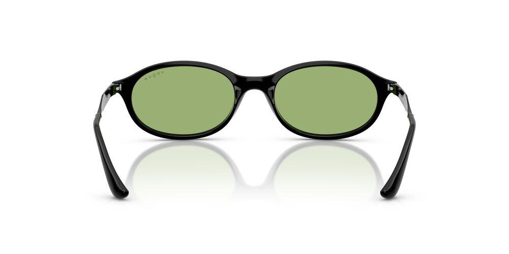 Anteojos De Sol Vogue VO5625S Black Green Negro Mujer-3