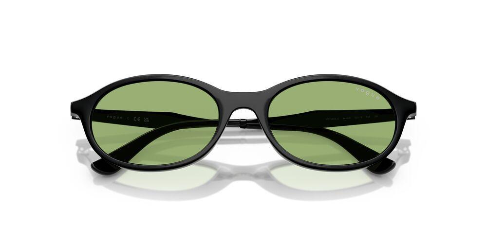 Anteojos De Sol Vogue VO5625S Black Green Negro Mujer-4