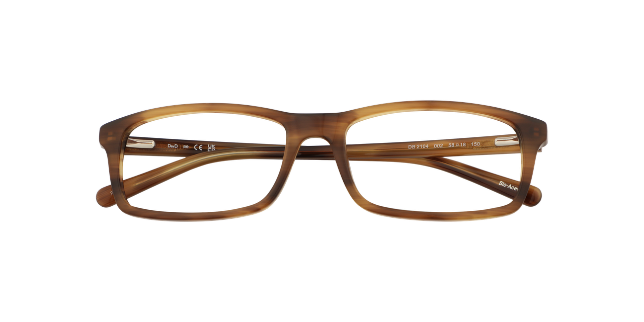 Anteojos Ópticos Dbyd DB2104  Havana Hombre-1