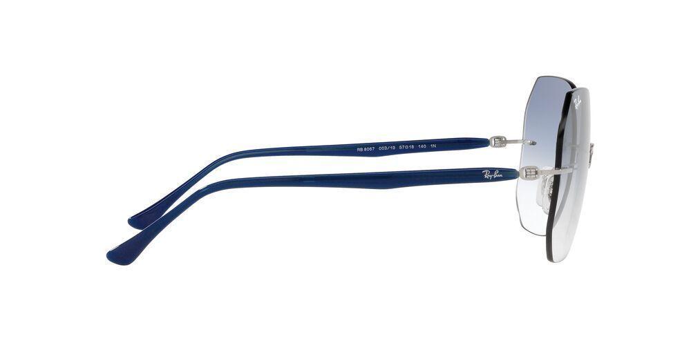 Lentes De Sol Ray-Ban RB8067 Azul Mujer-3