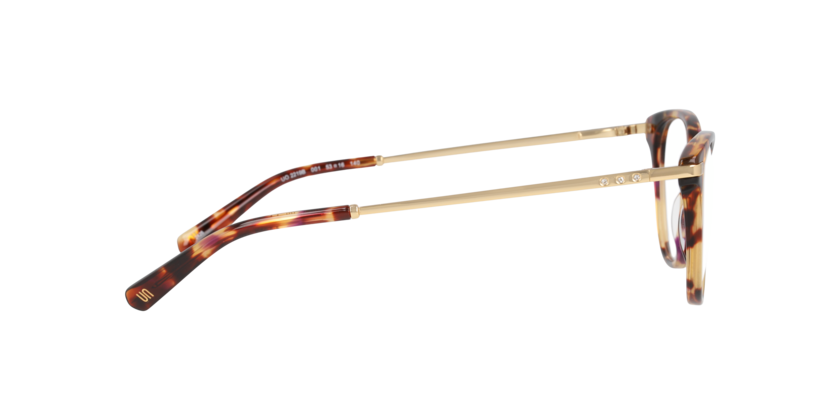 Anteojos Ópticos Unofficial UO2219B Brown Havana With Purple Havana Mujer-5
