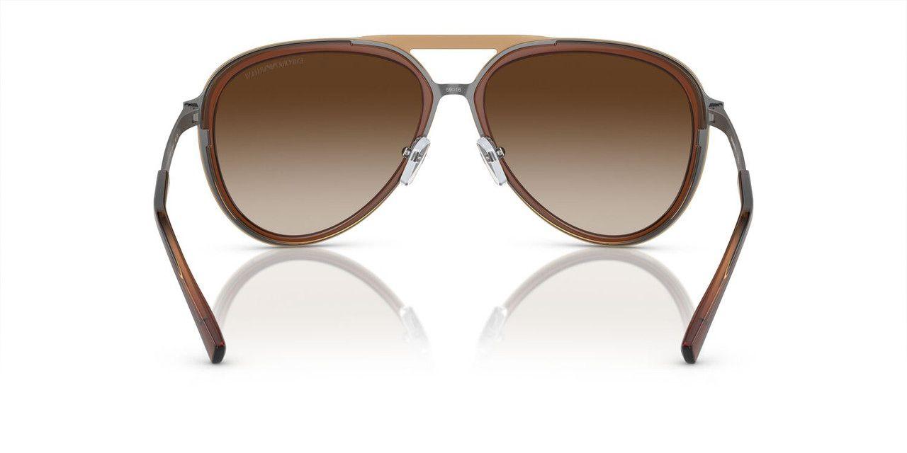 Lentes De Sol Emporio Armani 0EA2145  Café Hombre-3