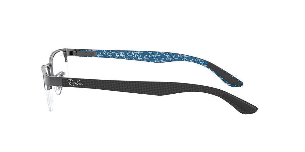 Lentes Ópticos Ray-Ban RX8412 Gris Unisex-2