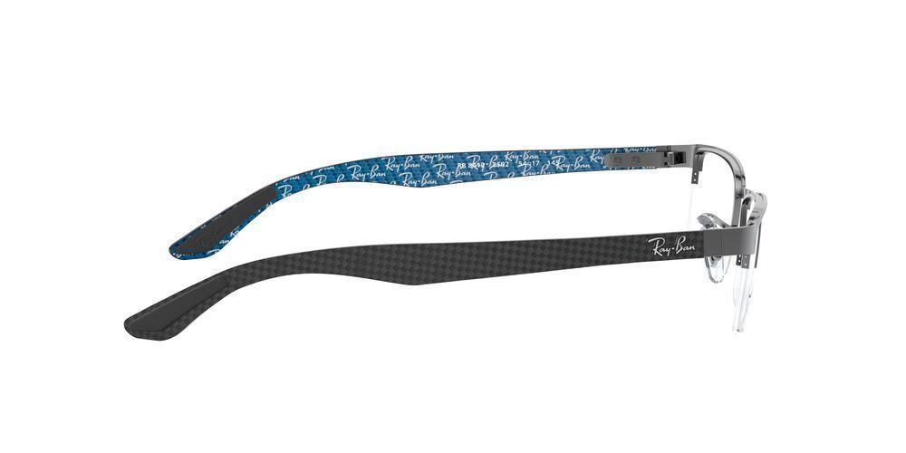 Lentes Ópticos Ray-Ban RX8412 Gris Unisex-3