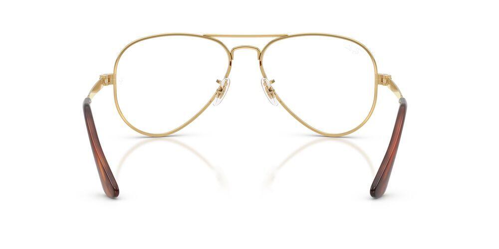 Anteojos Ópticos Ray-Ban RX3925V Aviator Max Arista Dorado Unisex-3