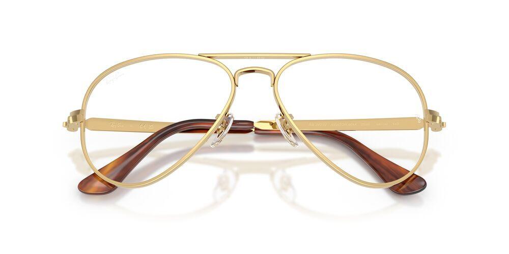 Anteojos Ópticos Ray-Ban RX3925V Aviator Max Arista Dorado Unisex-4