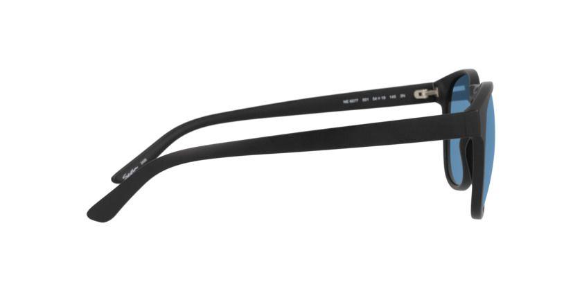 Anteojos De Sol Seen NE6077 Matt Black Light Green Mirror Blue Negro Hombre-3