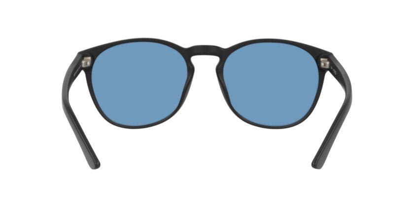 Anteojos De Sol Seen NE6077 Matt Black Light Green Mirror Blue Negro Hombre-4