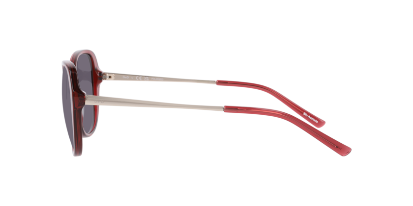 Anteojos De Sol Dbyd DB4051 Transparent Burgundy Grey - Polar Burdeo Mujer-2