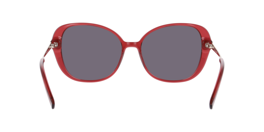 Anteojos De Sol Dbyd DB4051 Transparent Burgundy Grey - Polar Burdeo Mujer-3