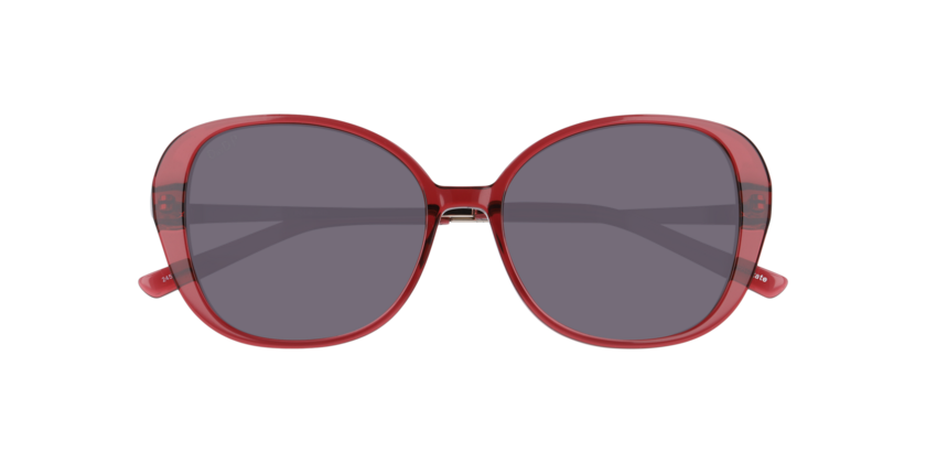 Anteojos De Sol Dbyd DB4051 Transparent Burgundy Grey - Polar Burdeo Mujer-4