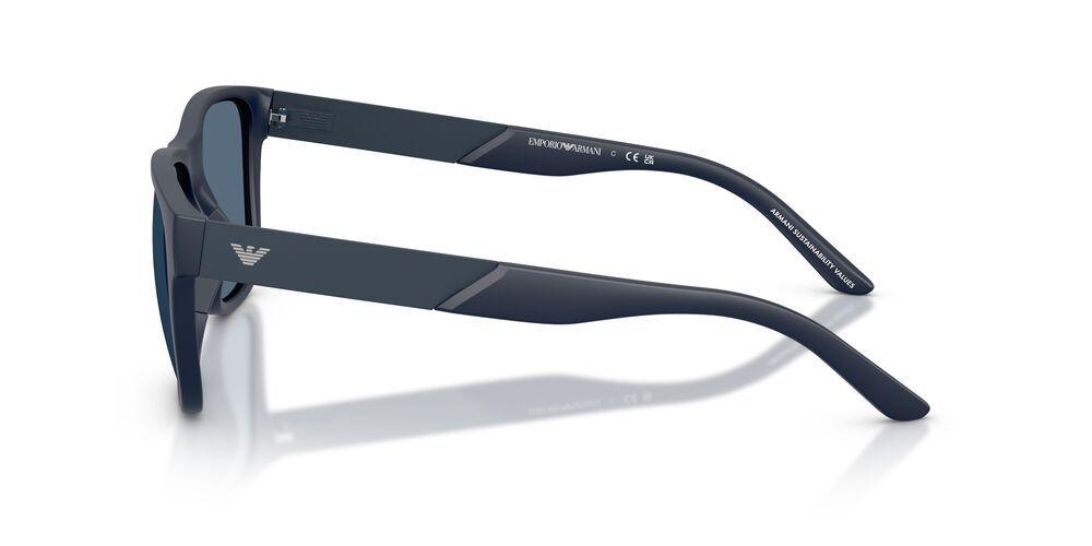 Lentes De Sol Emporio Armani Matte Blue Dark Blue EA4243 Azul Hombre-2