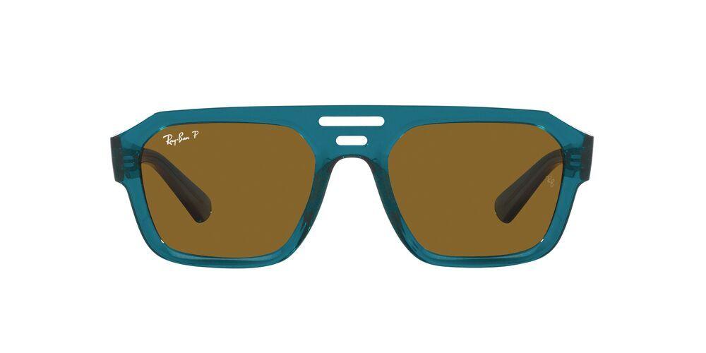 Lentes De Sol Ray-Ban 0RB4397 Corrigan Celeste Unisex-0
