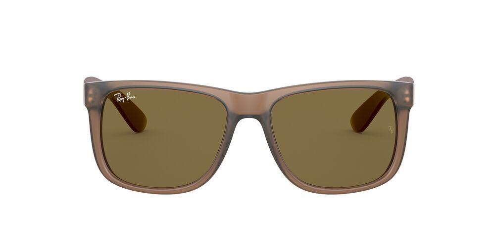 Anteojos De Sol Ray-Ban RB4165 Justin Café Hombre-0