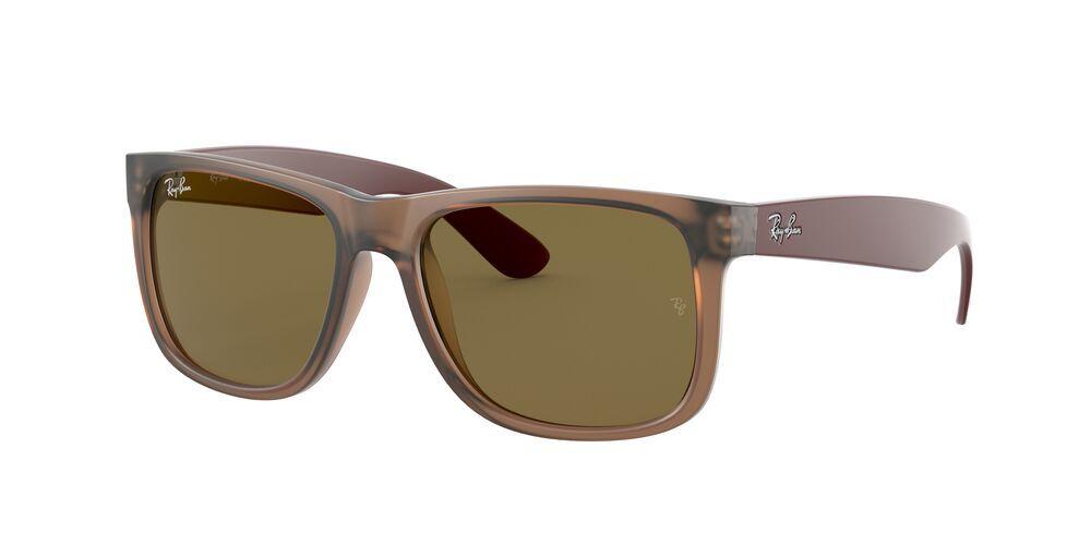 Anteojos De Sol Ray-Ban RB4165 Justin Café Hombre-1