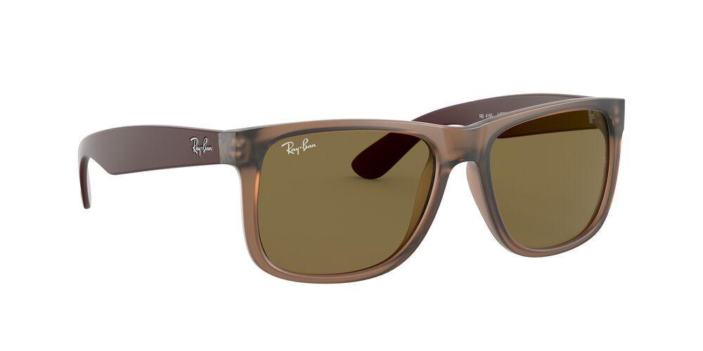 Anteojos De Sol Ray-Ban RB4165 Justin Café Hombre-5