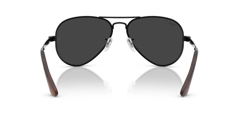 Anteojos De Sol Ray-Ban RB3925 Aviator Max Black Black Polar Negro Unisex-3