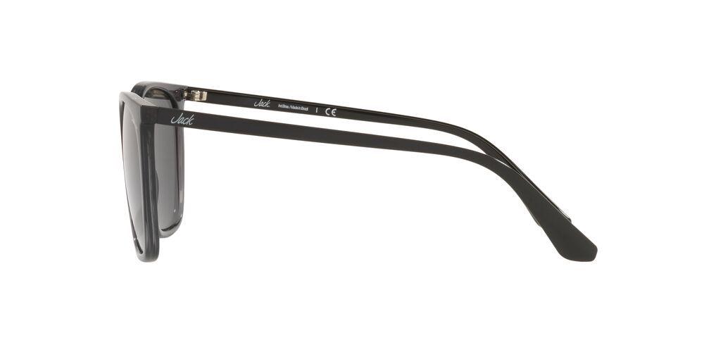 Anteojos De Sol Jack Pacific JK1013M Translucent Grey Full Grey Gris Mujer-2