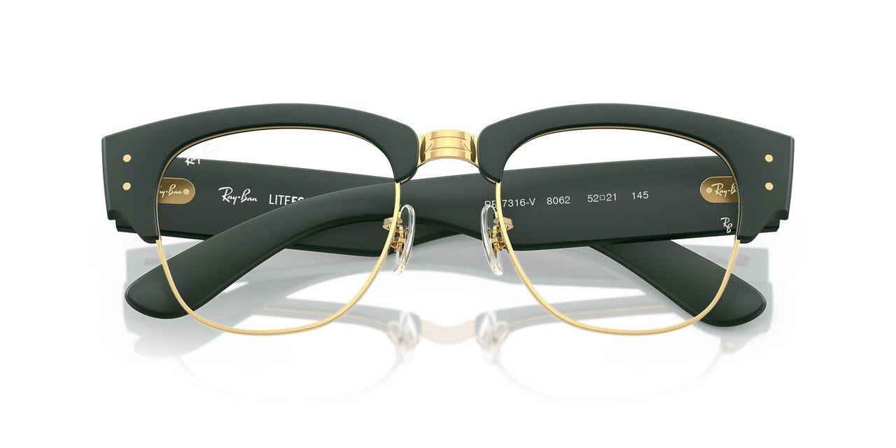 Anteojos Ópticos Ray-Ban RX7316V  Verde Unisex-4