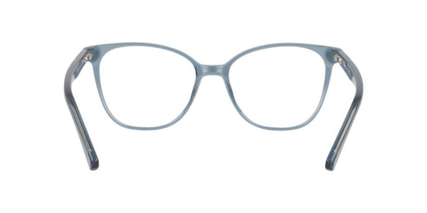 Anteojos Ópticos Unofficial UO3059 Transparent Dark Teal Azul Mujer-4