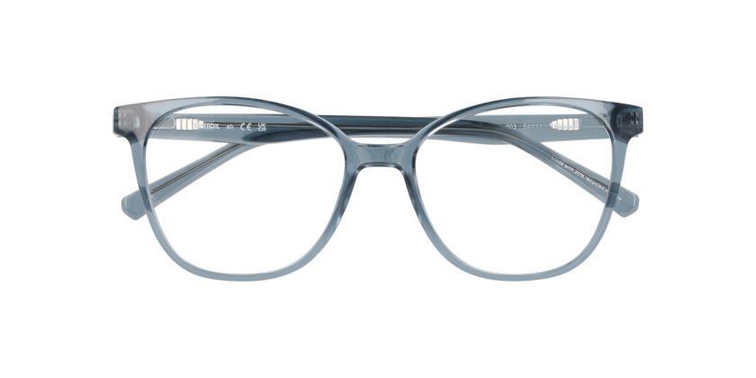 Anteojos Ópticos Unofficial UO3059 Transparent Dark Teal Azul Mujer-5