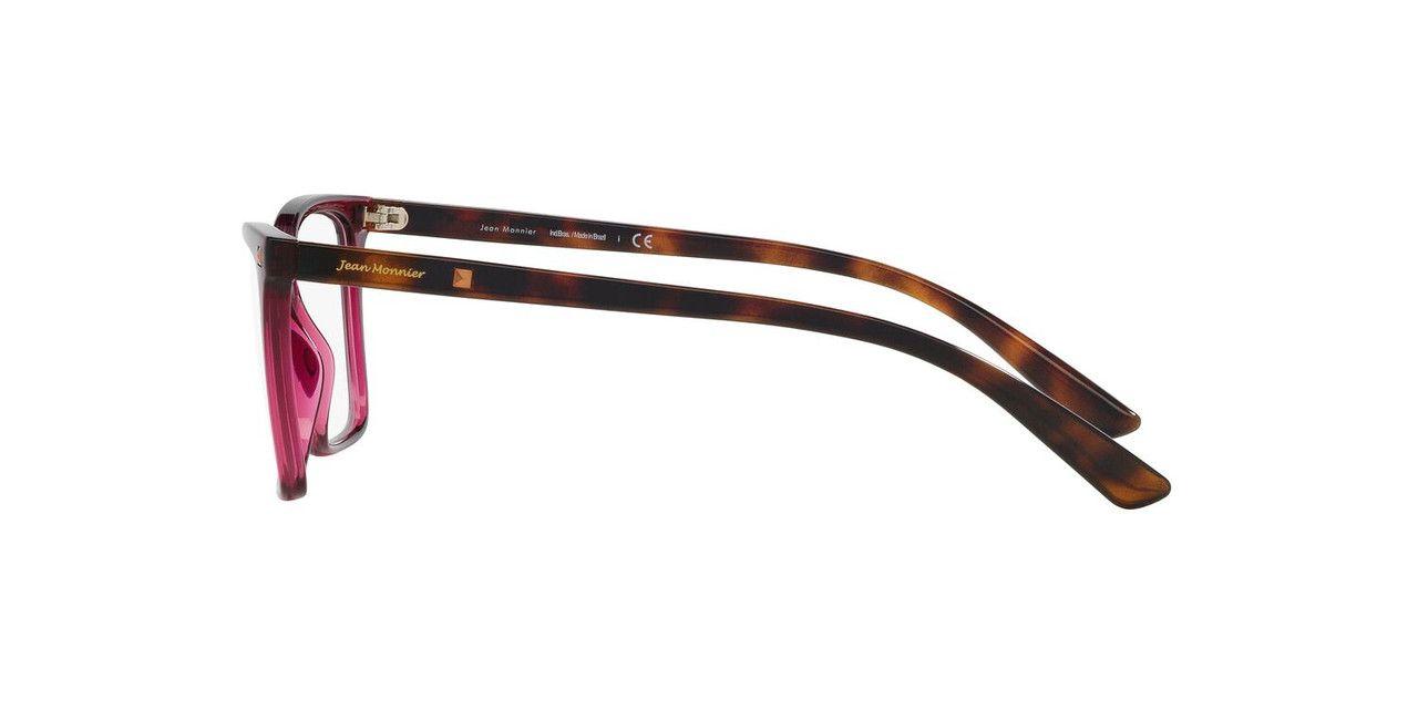 Anteojos Ópticos Jean Monnier J83243  Burdeo Mujer-2