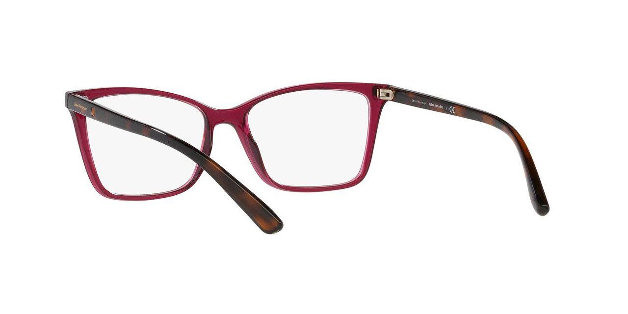 Anteojos Ópticos Jean Monnier J83243  Burdeo Mujer-3