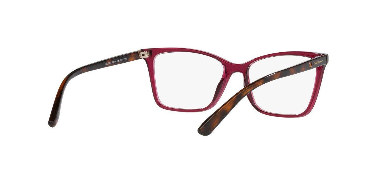 Anteojos Ópticos Jean Monnier J83243  Burdeo Mujer-4