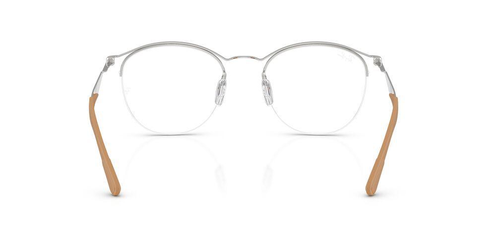 Anteojos Ópticos Ray-Ban RX7553 Silver Plateado Unisex-3