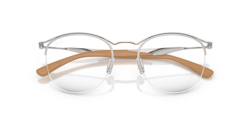 Anteojos Ópticos Ray-Ban RX7553 Silver Plateado Unisex-4