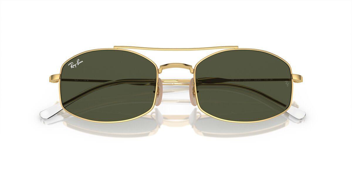 Lentes De Sol Ray-Ban 0RB3719  Dorado Unisex-4