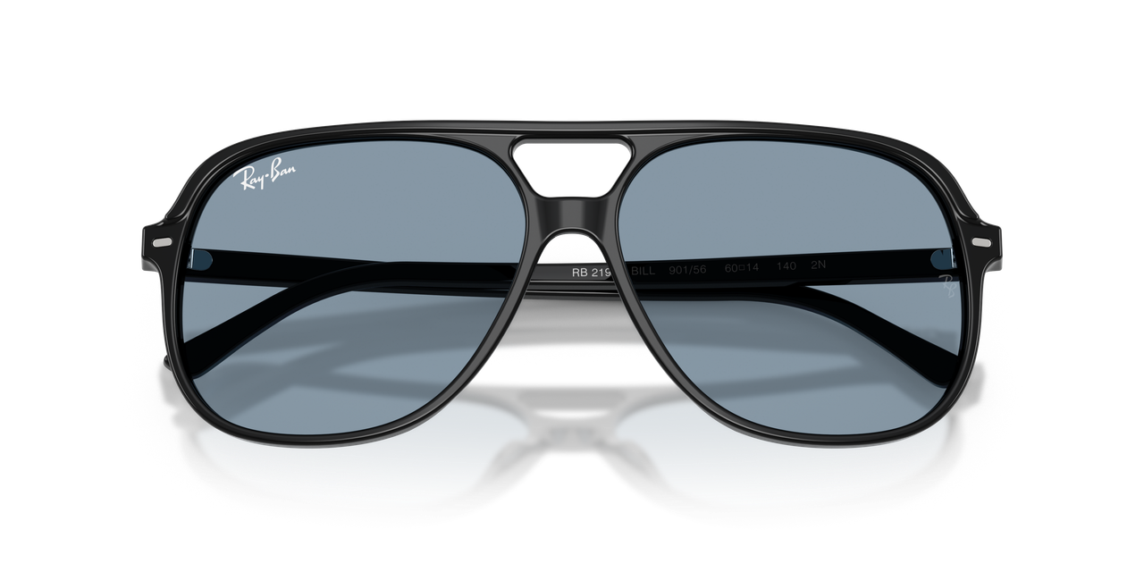 Anteojos De Sol Ray-Ban 0RB2198 Bill Black Blue Unisex-4