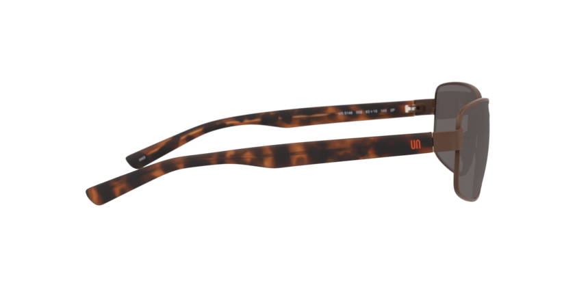 Anteojos De Sol Unofficial UO5146 Brown Solid Brown Polar Café Hombre-5