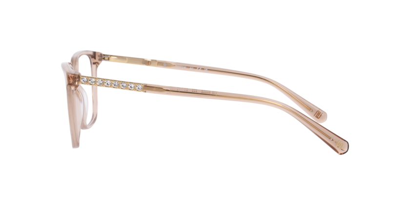 Anteojos Ópticos Unofficial UO2226B Transparent Brown Café Mujer-2