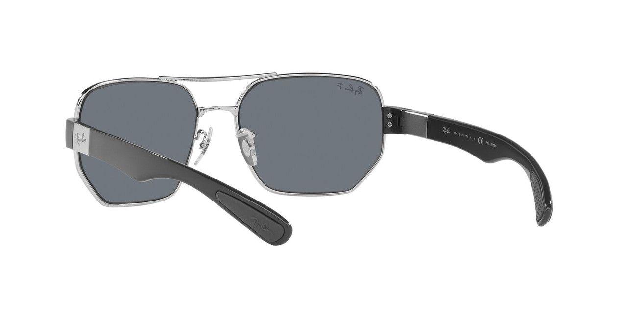 Lentes De Sol Ray-Ban  RB3672 Plateado Unisex-3