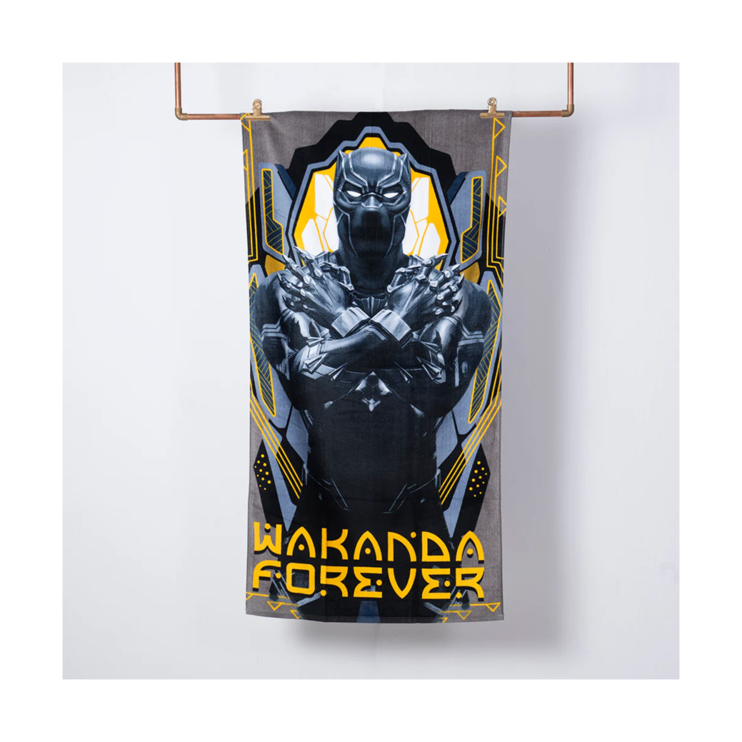 Toalla Playa 70x140 Avengers Panter Mashini-0