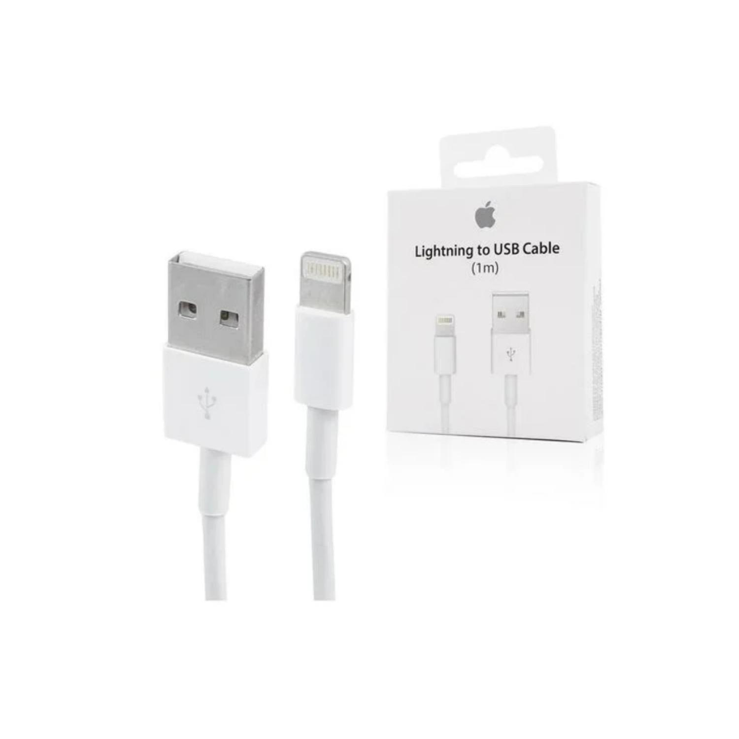 Cable Lightning Apple Original 1 Mts Iphone 12 11 -0