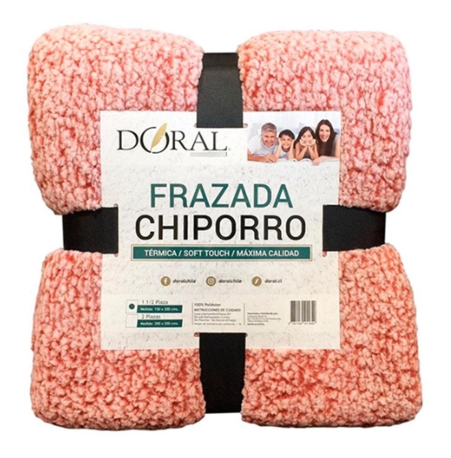 Frazada Doral Chiporro Two Tones 1,5 Plazas-0