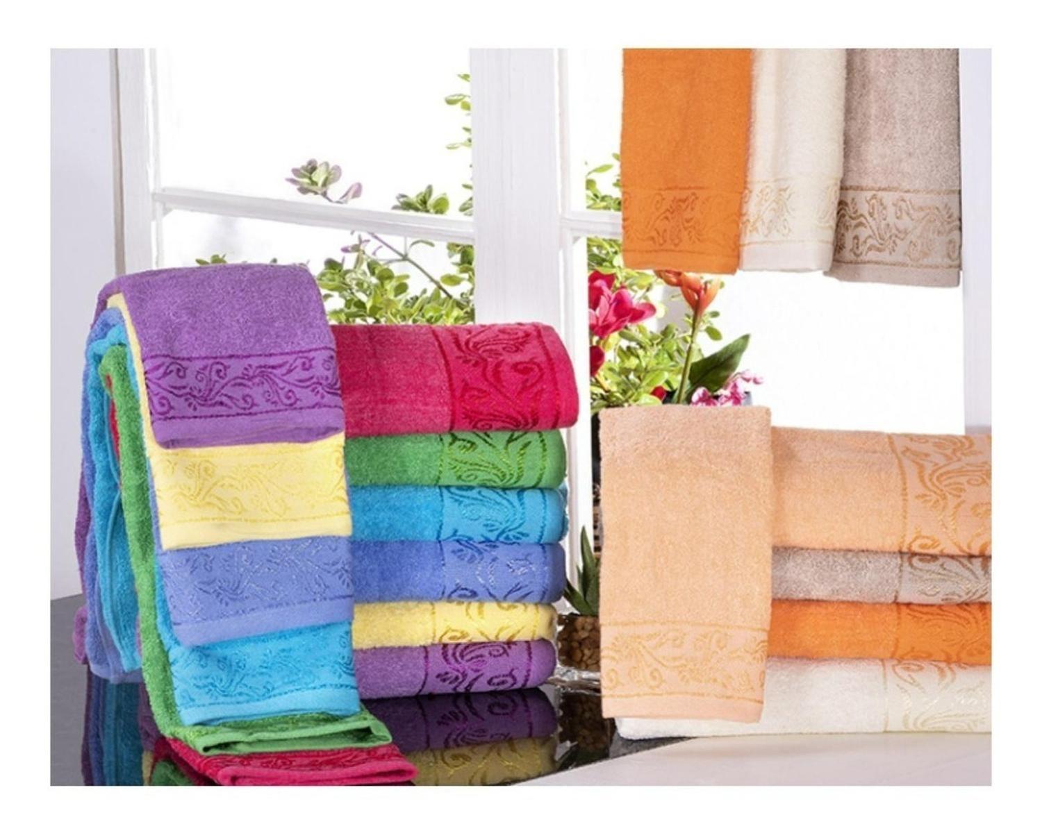 Juego de Toallas 2 Piezas Luxor C/borde Jacquard Doral-2