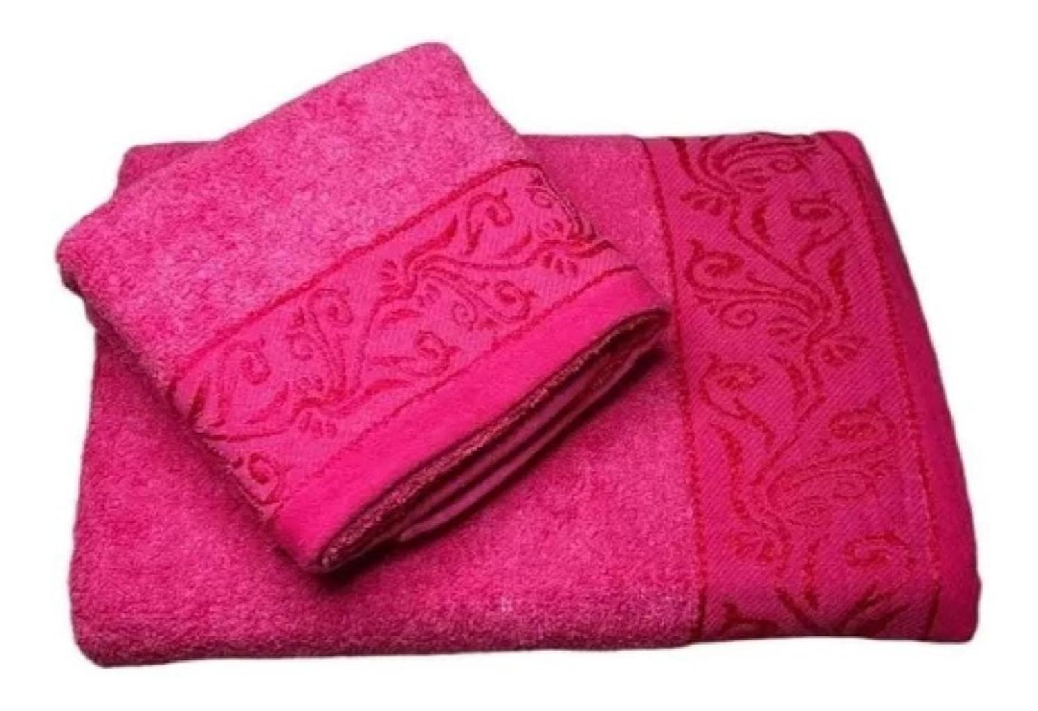 Juego de Toallas 2 Piezas Luxor C/borde Jacquard Doral-1