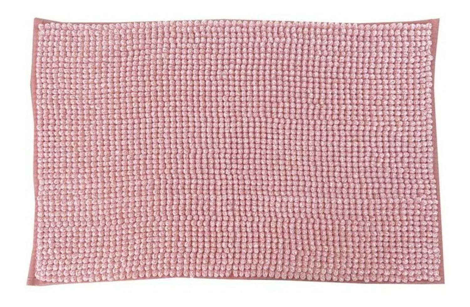 Piso De Baño Marbella Shaggy 40 X 60 Cms Doral 60x40 rosa-1