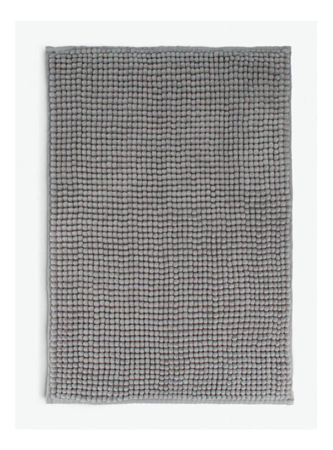Piso De Baño Marbella Shaggy 40 X 60 Cms Doral 60x40 gris-1