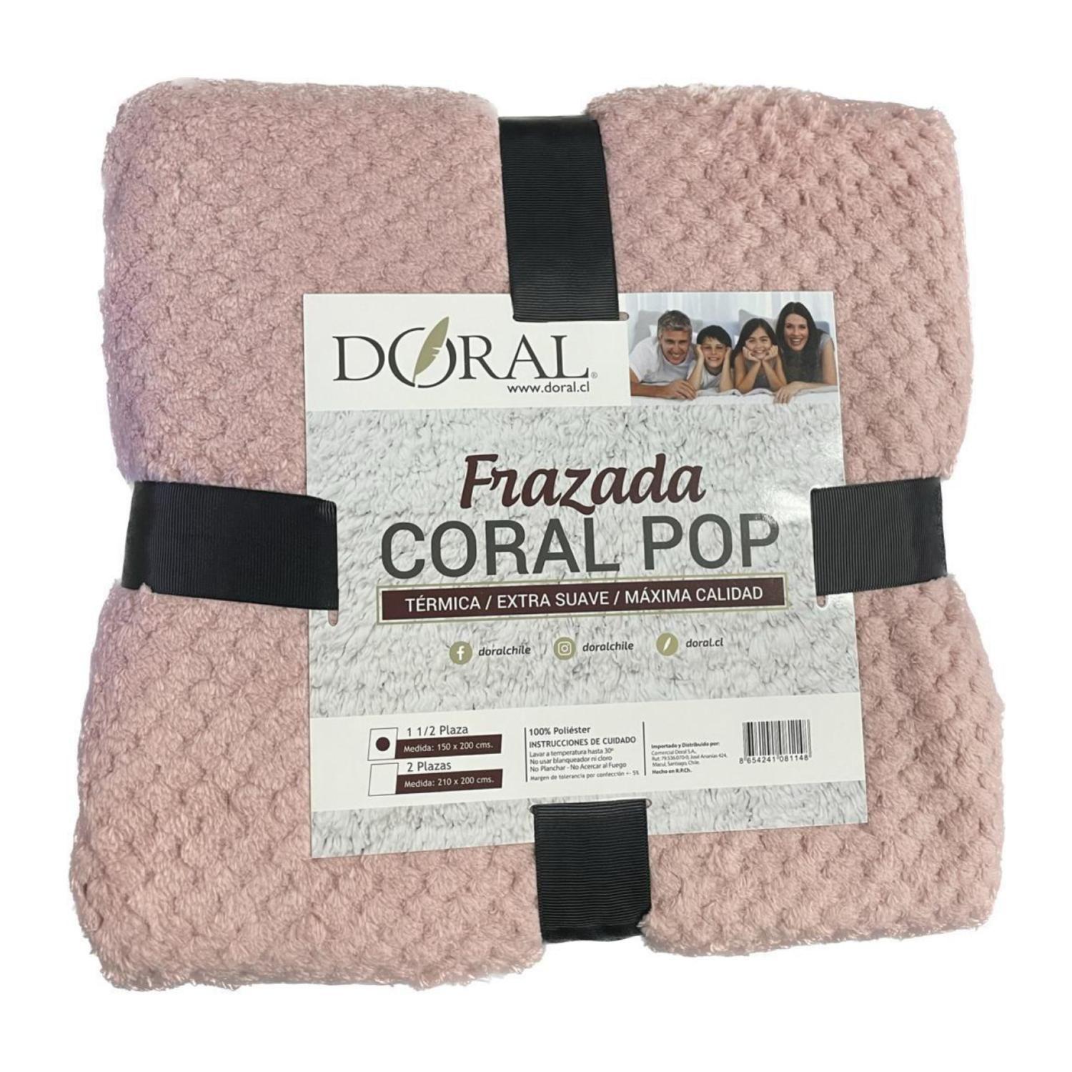 FRAZADA CORAL POP 1.6X2.1015 PL-0