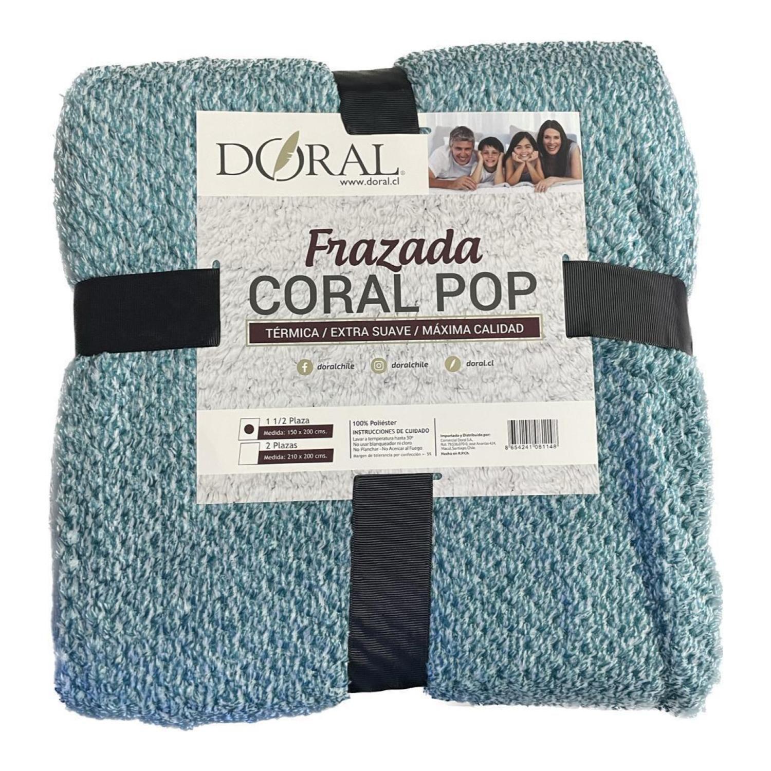FRAZADA CORAL POP 1.6X2.1015 PL-6