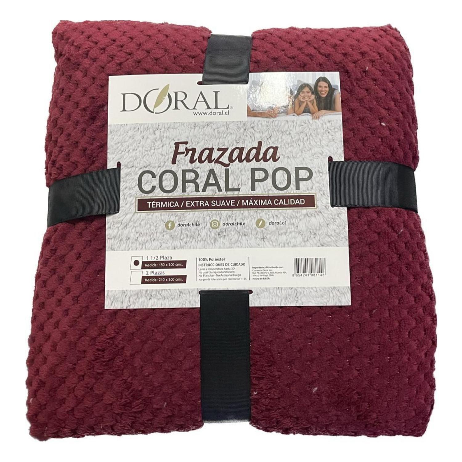 FRAZADA CORAL POP 1.6X2.1015 PL-1