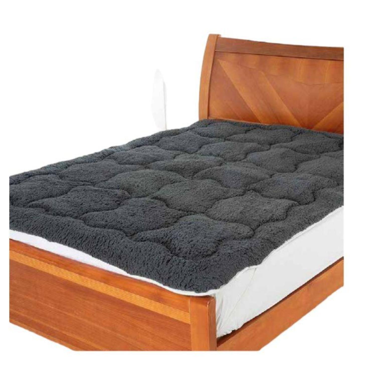 Cubrecolchón Sherpa Térmico 1.5 Plaza Doral-0