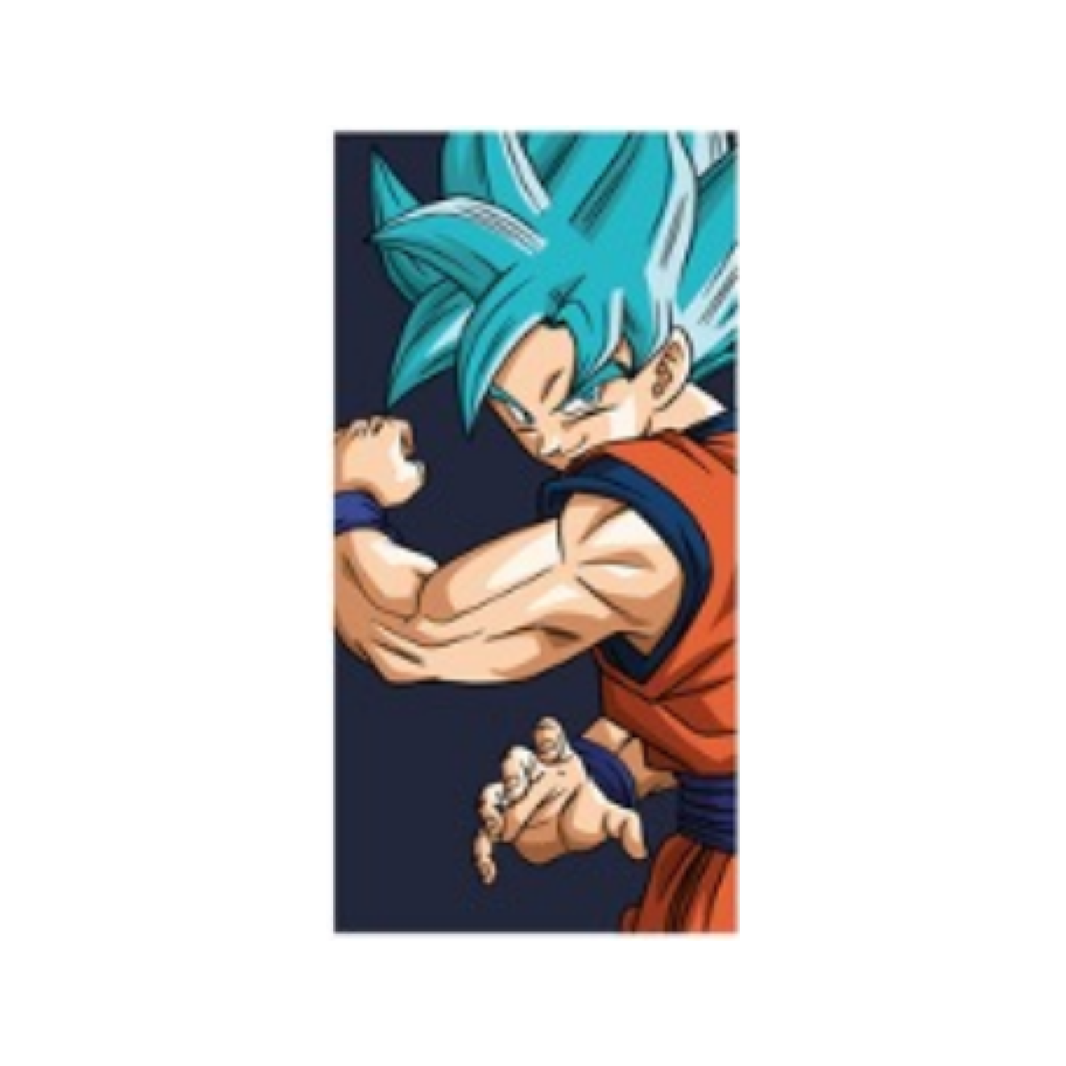 Toalla de Playa C/Bolso MF Dragon Ball Fuerza 70x140 Mashini-0