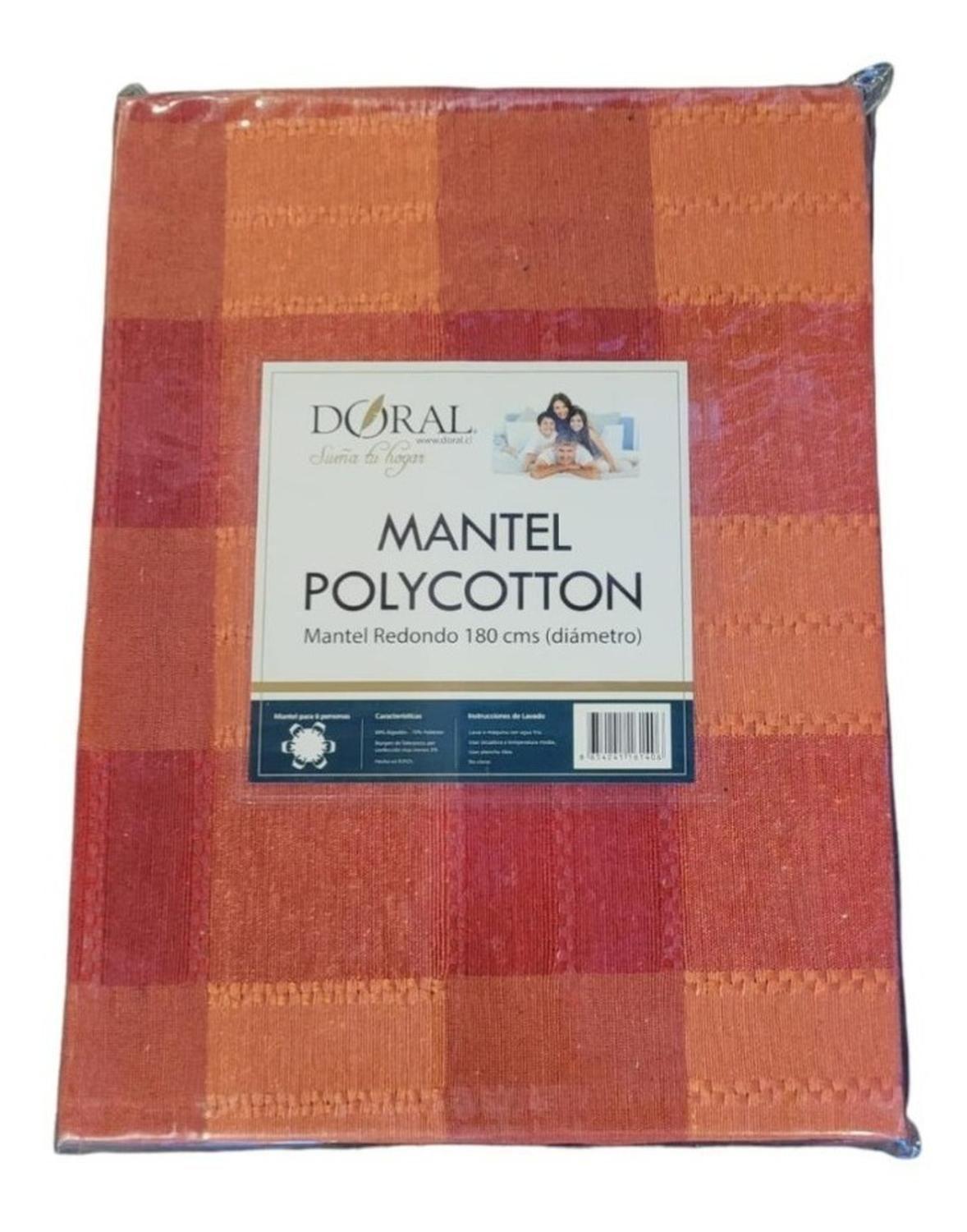 Mantel Doral Polycotton Redondo-3