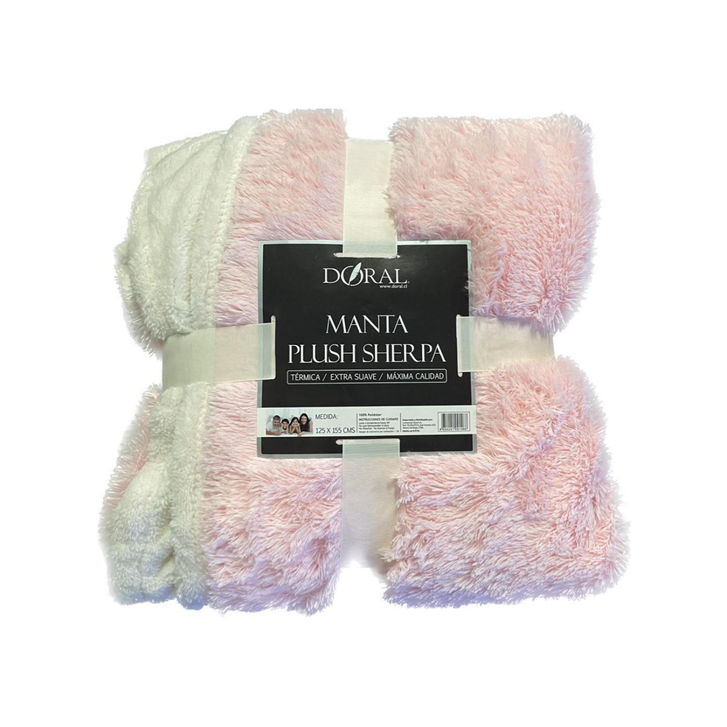 Manta Doral Plush Sherpa 125 X 155 Cms-1